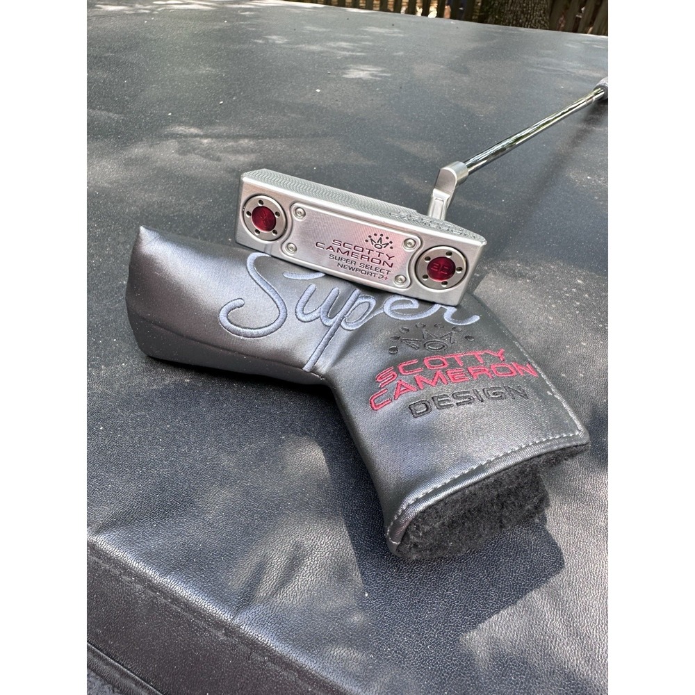 Titleist Scotty Cameron Super Select Newport 2 Plus Putter 35” RH + Headcover
